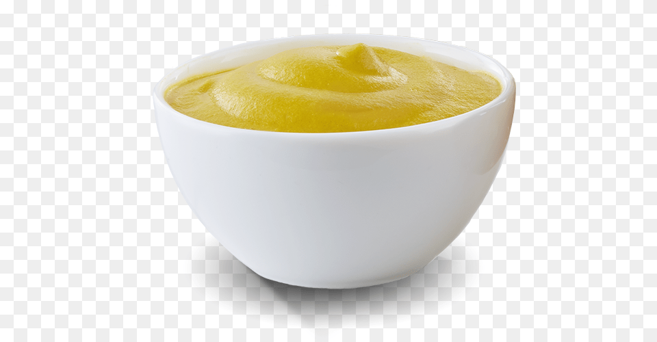 Mustard Sauce Mustard Mustard Sauce In Bowl, Custard, Food, Meal Free Png