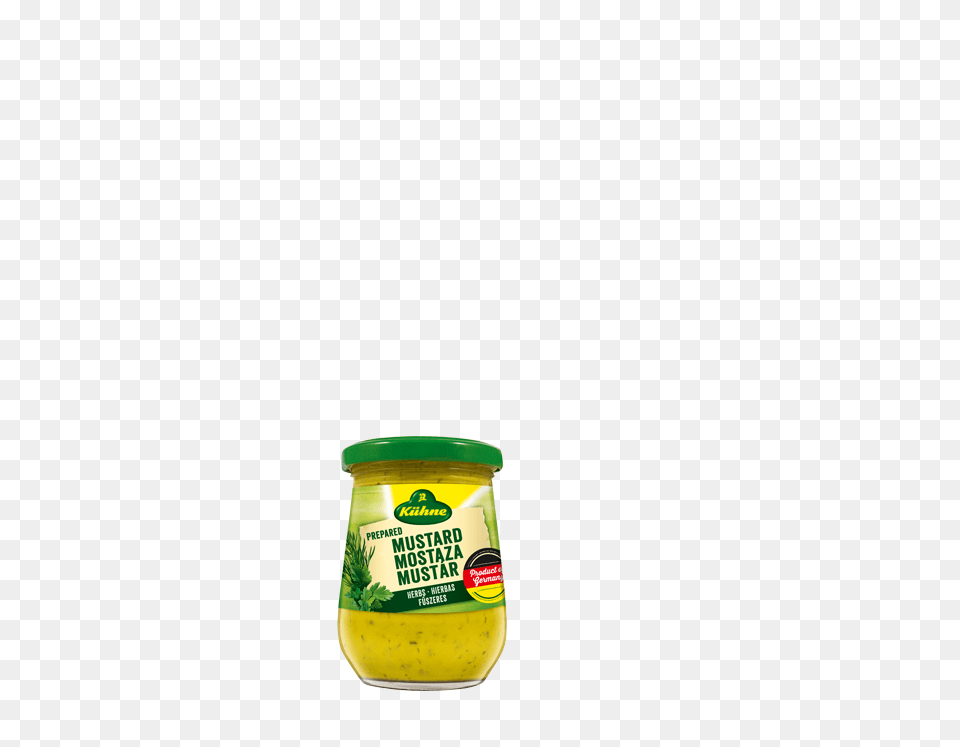 Mustard With Herbs Made With Love, Food, Ketchup, Relish, Mayonnaise Free Transparent Png