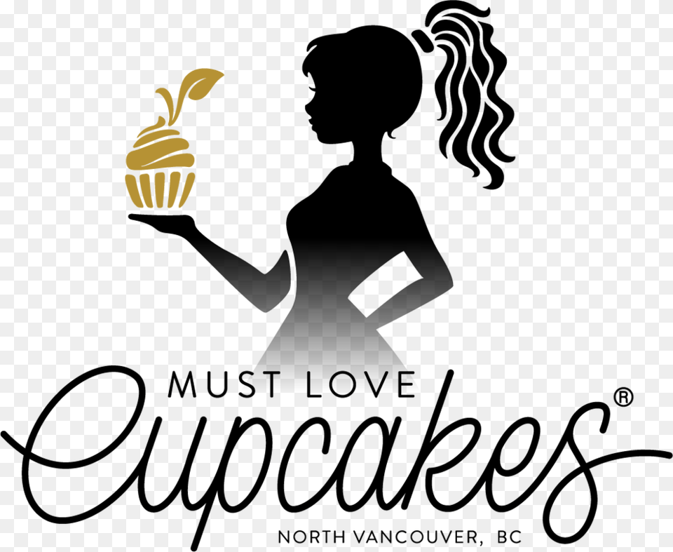 Mustlovecupcakes Logo Final Black Vancouver, Cutlery, Food, Produce, Grain Free Png