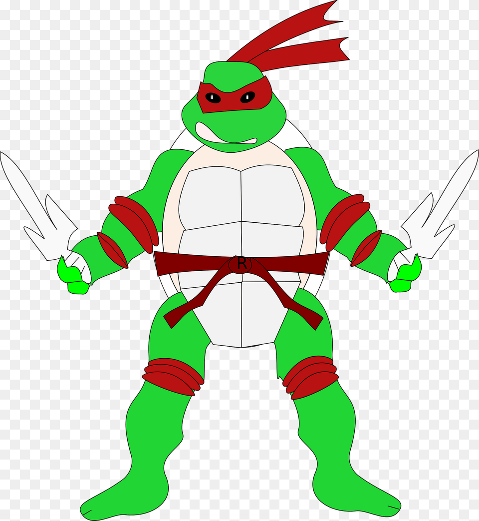 Mutant Ninja Turtle Rafael Clipart, Elf, Clothing, Costume, Person Free Transparent Png