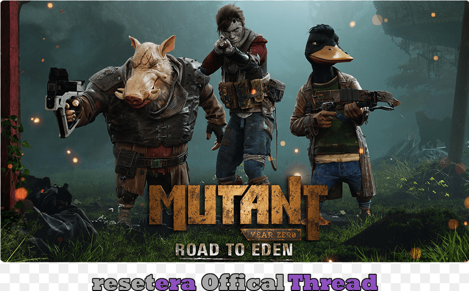 Mutant Year Zero Duck, Advertisement, Poster, Adult, Person Png Image