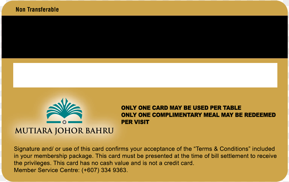 Mutiara Johor Bahru, Text, Credit Card Free Png
