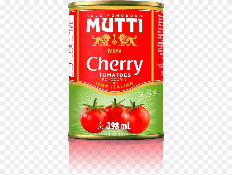 Mutti Cherry Tomatoes, Tin, Food, Ketchup, Can Free Png