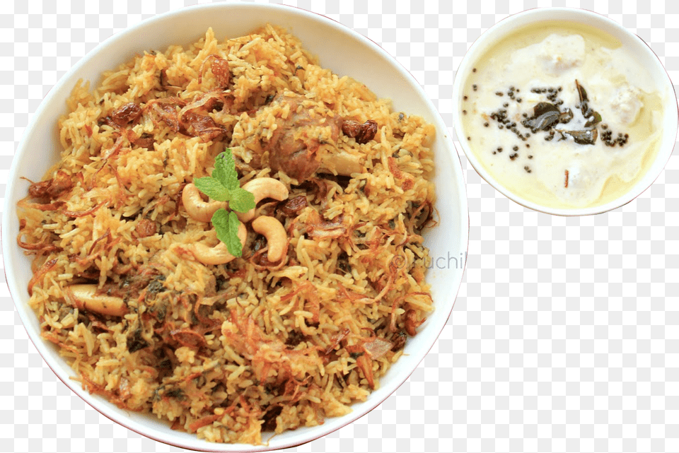 Mutton Methi Biryani Psd Hyderabadi Biryani Top View, Food, Food Presentation, Noodle, Pasta Free Transparent Png