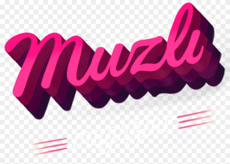 Muzli Muzli Logo, Light, Neon, Purple Free Png Download