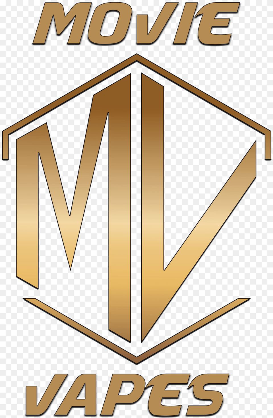 Mv Main Brand Gold Vertical Emblem, Logo, Symbol Free Png Download