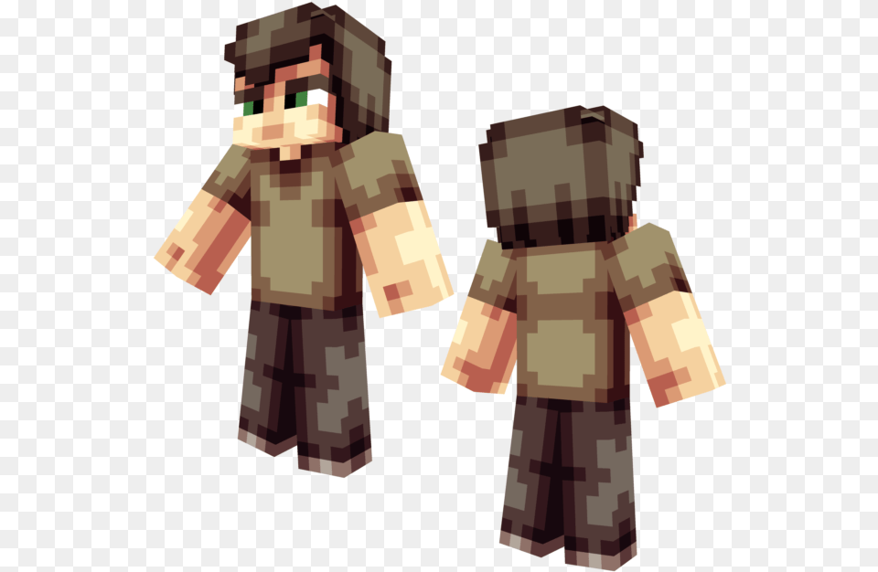 Mveilfbpng Rick Grimes Minecraft Skins, Clothing, Coat, Fashion, Person Free Png