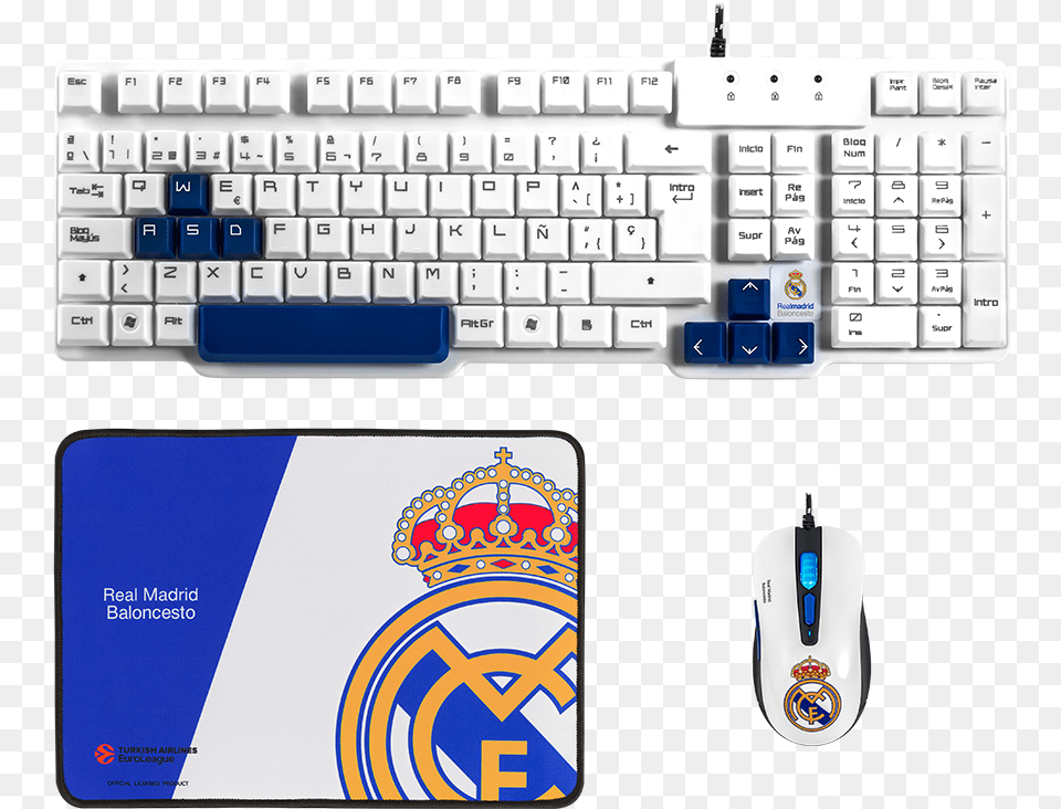 Mvp Pack Real Madrid Real Madrid, Computer, Computer Hardware, Computer Keyboard, Electronics Free Png Download