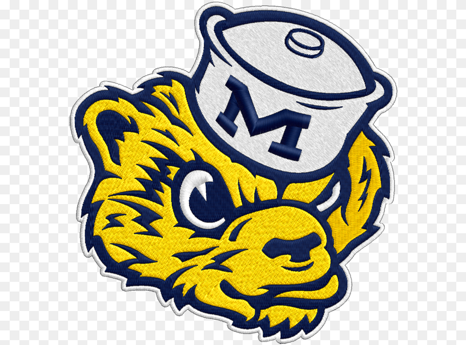 Mwolverineslogo Wolverine University Of Michigan, Logo, Art, Symbol, Baby Png Image