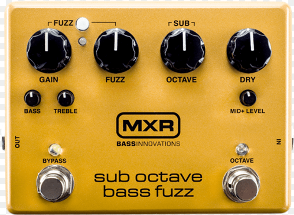 Mxr M287 Sub Octave Bass Fuzz, Amplifier, Electronics, Mobile Phone, Phone Free Png Download