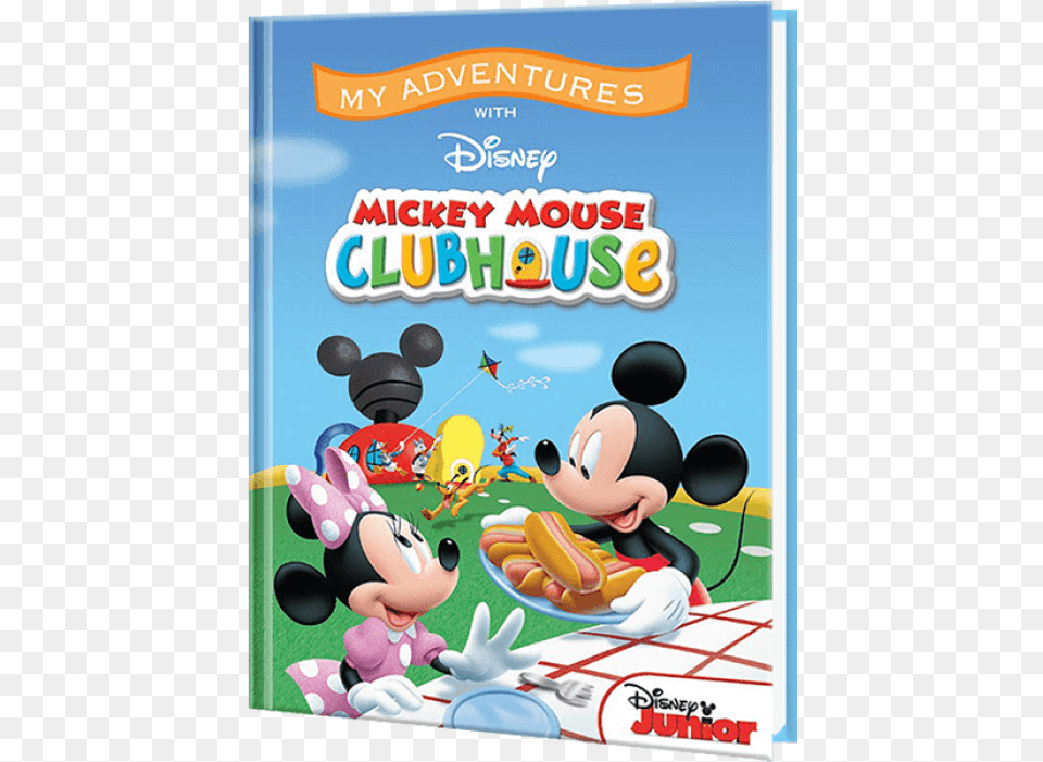 My Adventures With Disney Mickey Mouse Clubhouse Book, Advertisement, Poster, Cutlery, Fork Png Image