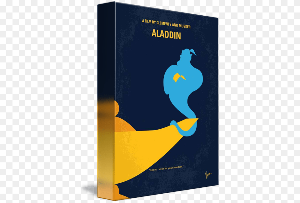 My Aladdin Minimal Movie Poster, Book, Publication Free Png Download