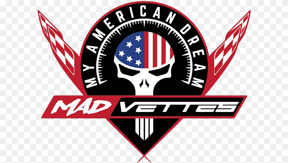 My American Dream Corvette And Camaro Show Mad Vettes, Emblem, Symbol, Logo, Dynamite Free Png