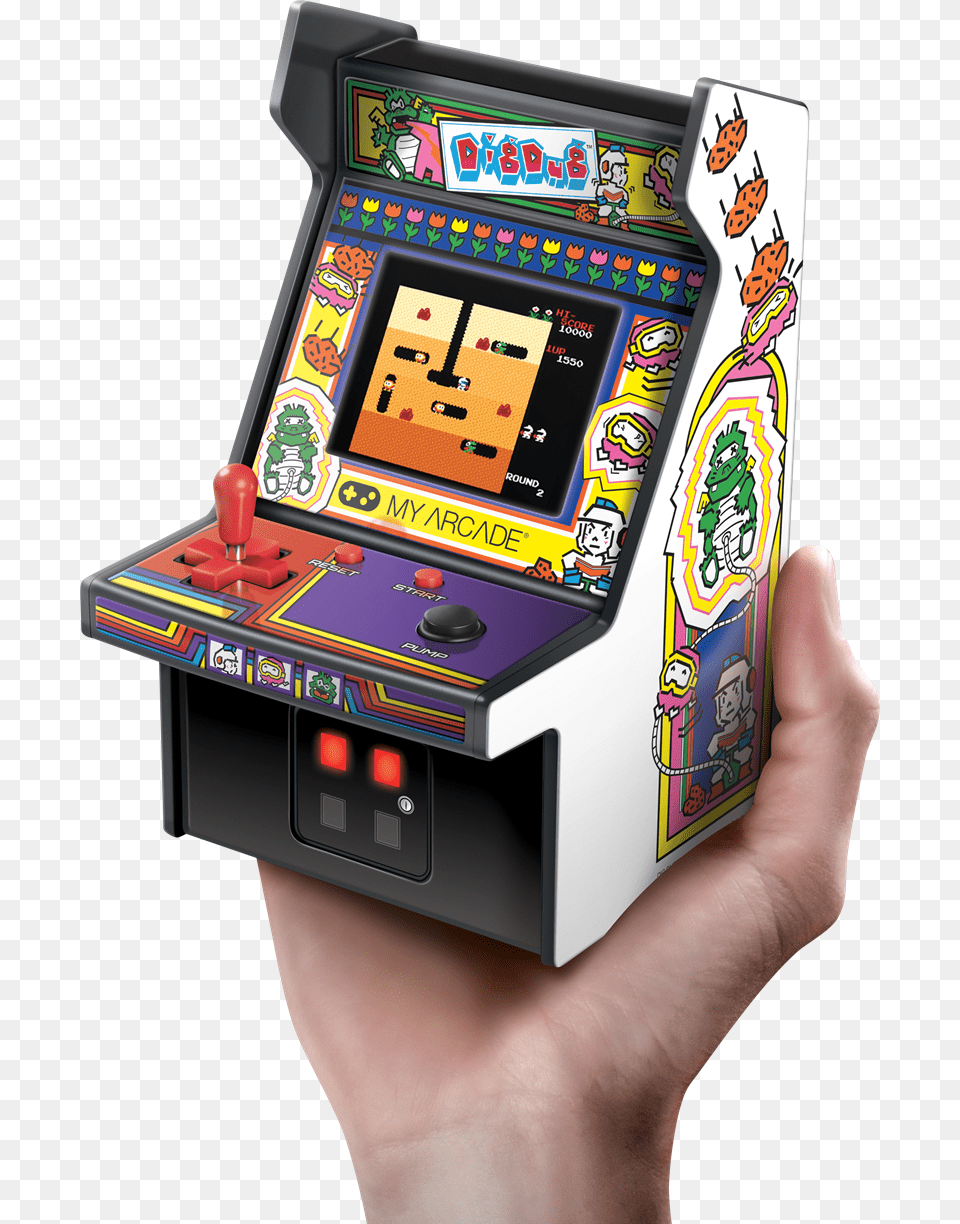 My Arcade Dig Dug, Arcade Game Machine, Game Free Transparent Png