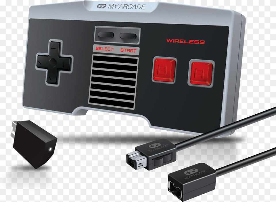 My Arcade Nes Classic Wireless Controller, Electronics, Adapter, Computer Hardware, Hardware Free Png Download