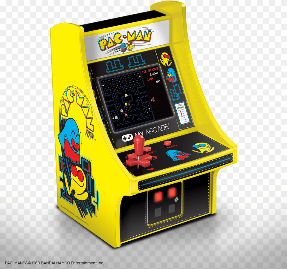 My Arcade Pac Man Micro Player Micro Player Pac Man, Arcade Game Machine, Game Free Transparent Png