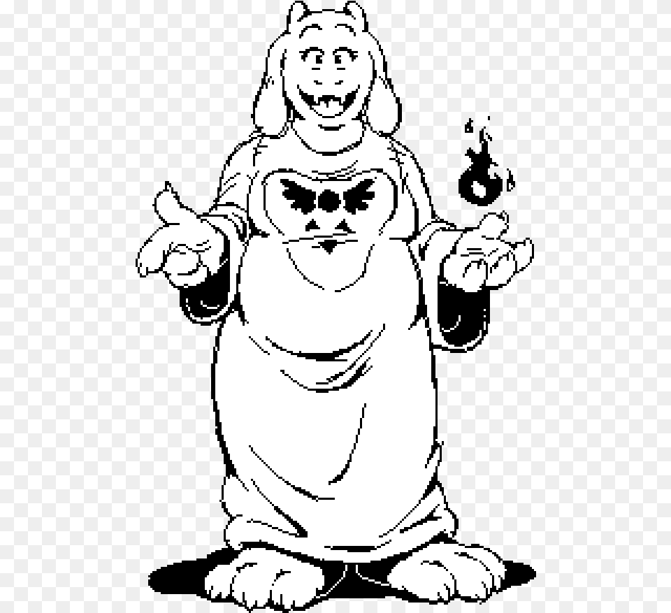 My Art Doodles Toriel Undertale Pixel Lion, Baby, Person, Drawing, Face Free Png