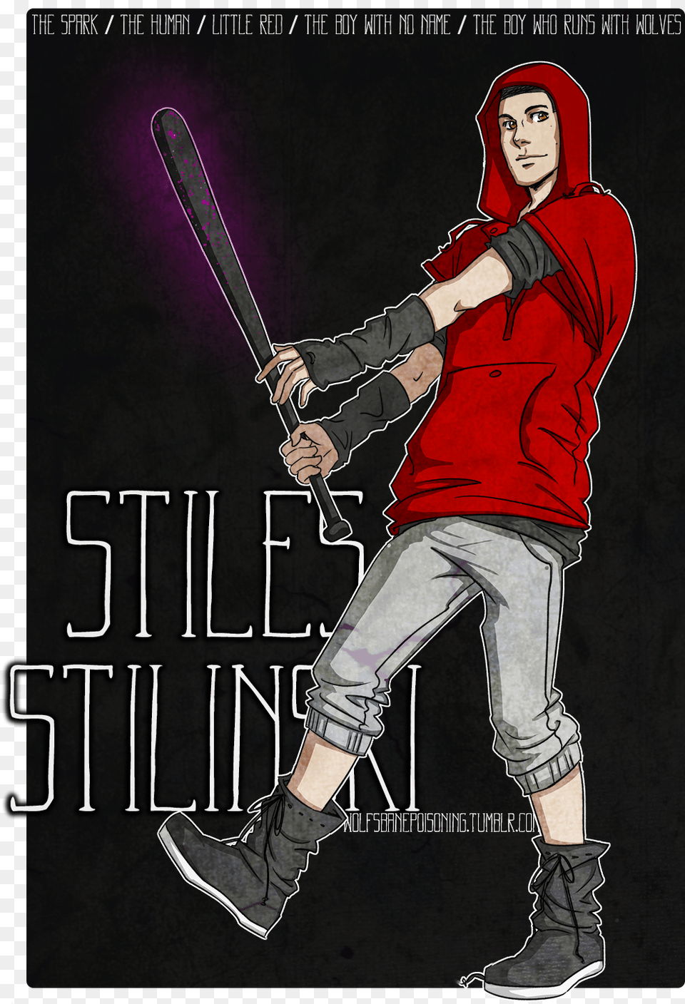 My Art Fanart Teen Wolf Stiles Stilinski Derek Hale Scott Mccall As Anime, People, Person, Boy, Male Free Transparent Png