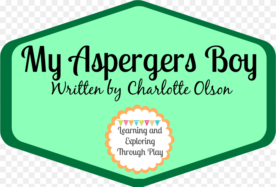 My Aspergers Boy Sign, Text, Business Card, Paper Free Png Download