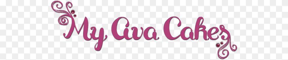 My Ava Cakes Birthday, Purple, Text Free Transparent Png