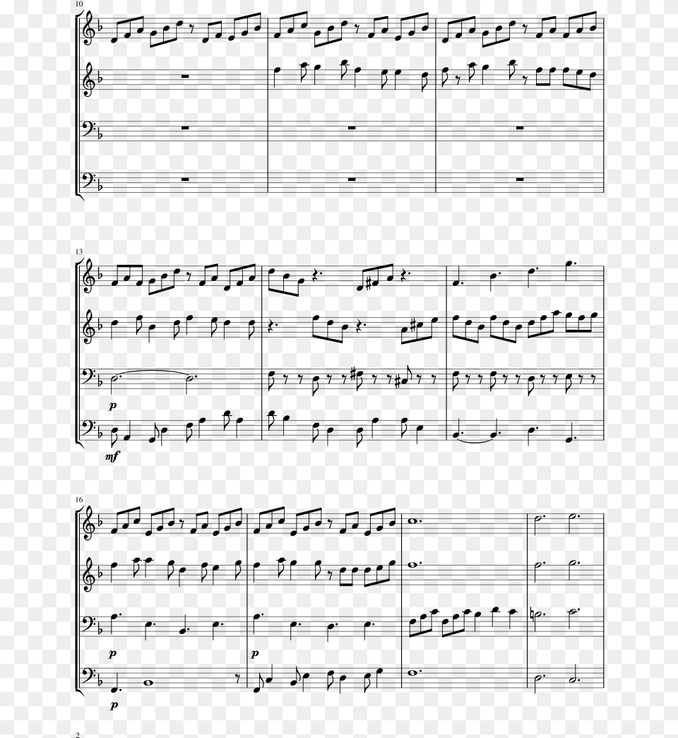 My Awkward Mariachi Band Music Sheet Music Composed, Gray Png Image