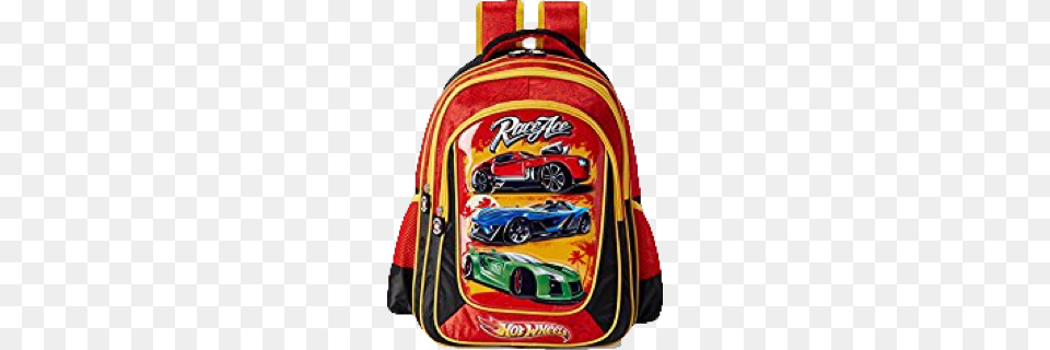 My Baby Excels Hot Wheels School Bag Pc, Backpack Free Png