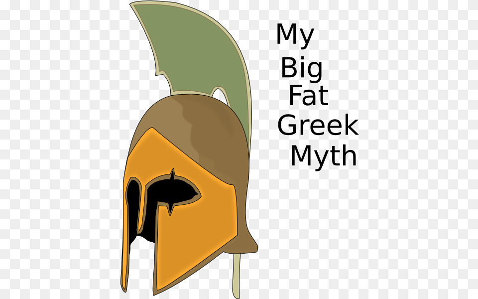 My Big Fat Greek Myth Clip Art Cartoon, Helmet, People, Person, Bronze Free Png Download