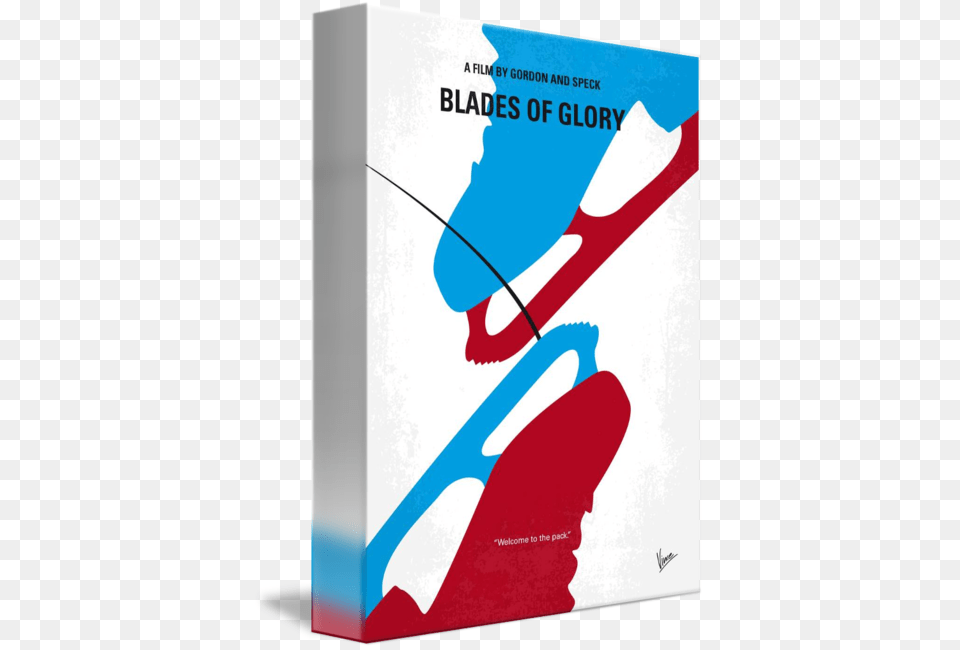 My Blades Of Glory Minimal Movie Poster, Book, Publication, Advertisement Free Png