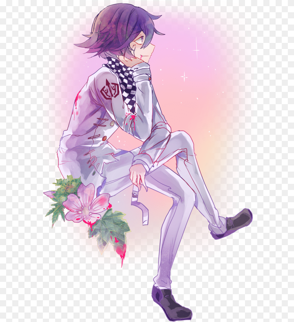 My Blood Sweet And Tear Kokichi Ouma Transparent Bg, Publication, Book, Comics, Adult Free Png Download