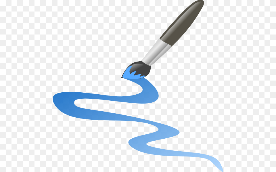 My Blue Path Clip Art, Brush, Device, Tool Free Png