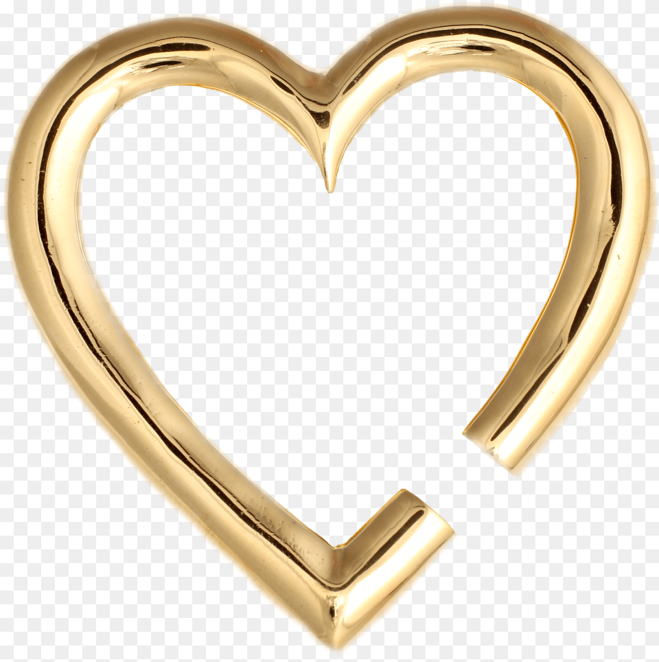 My Broken Heart Large Heart Ear Weights Free Png