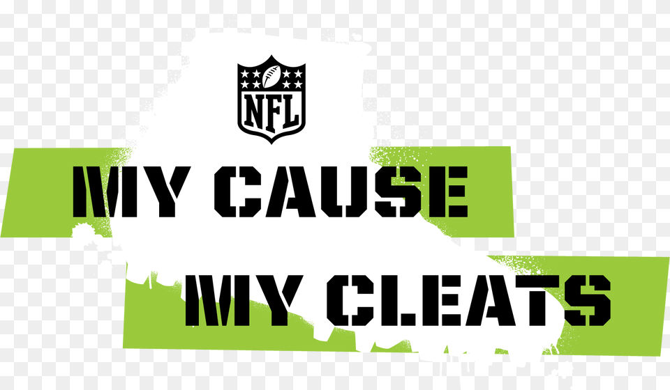 My Cause My Cleats Logo Nfl, Text Png Image