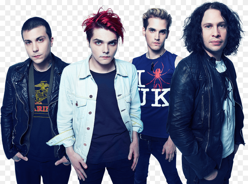 My Chemical Romance 90s, Clothing, Coat, Jacket, Adult Png