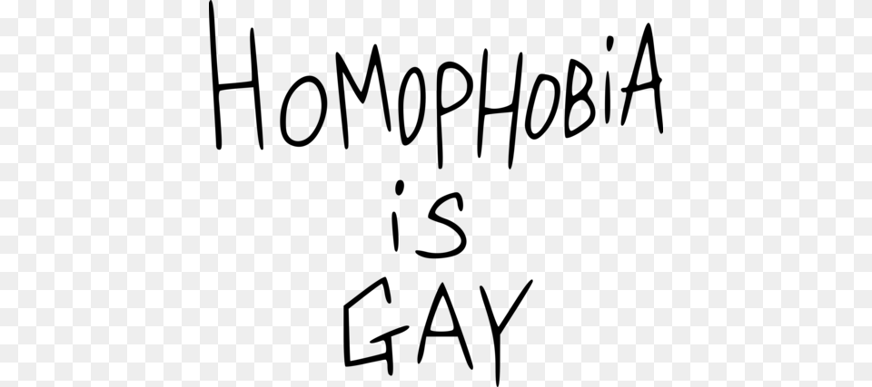 My Chemical Romance And Quotes Image Homophobia Is Gay Sticker, Gray Png