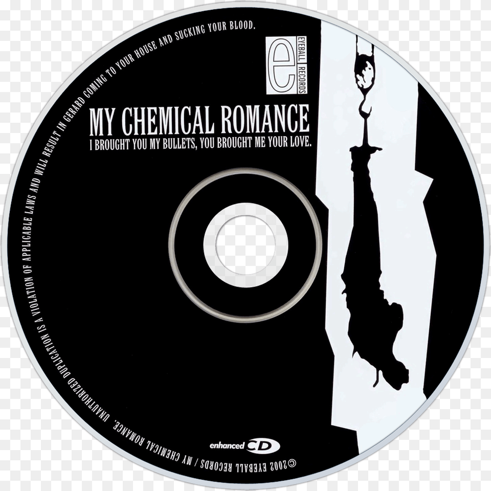 My Chemical Romance I Brought You My Bullets You Brought Brought You My Bullets You Brought Me Your Love Symbol, Disk, Dvd, Person, Face Free Png