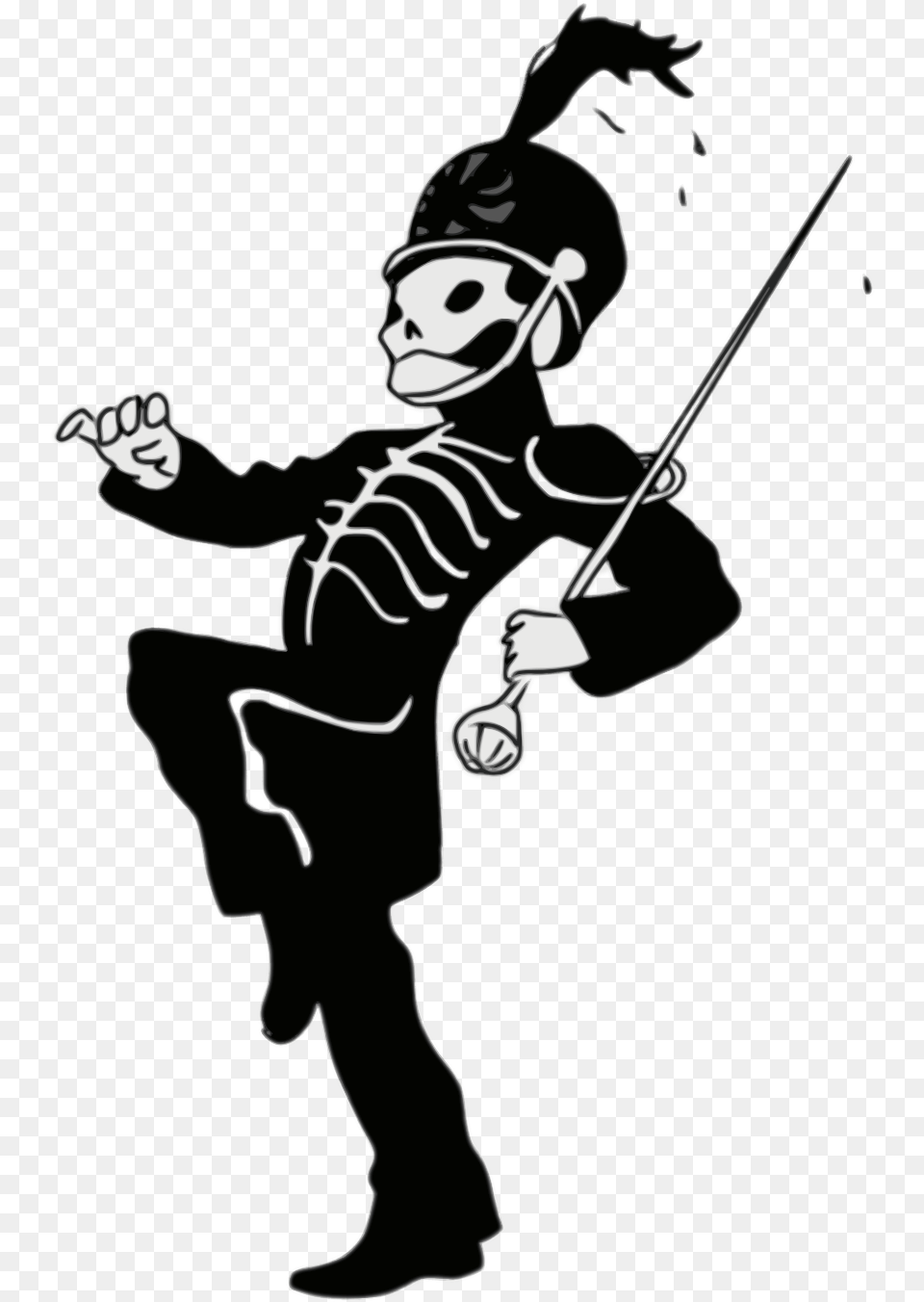My Chemical Romance The Black Parade Skeleton, Stencil, Baby, Person, Face Png