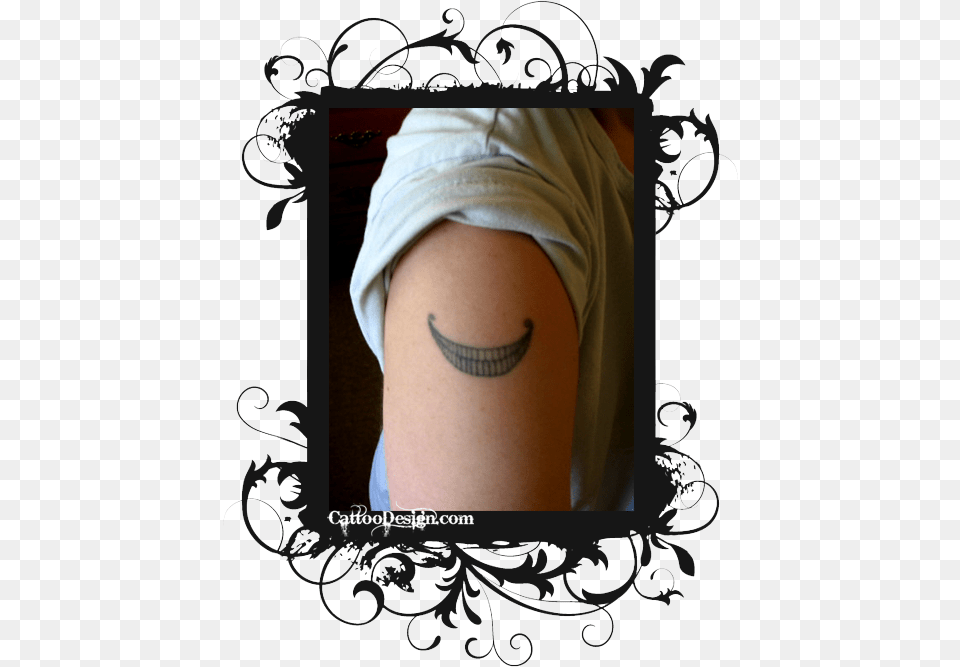 My Cheshire Cat Tattoo Design Photo Cheshire Cat Smile Tattoos, Person, Skin, Baby Png