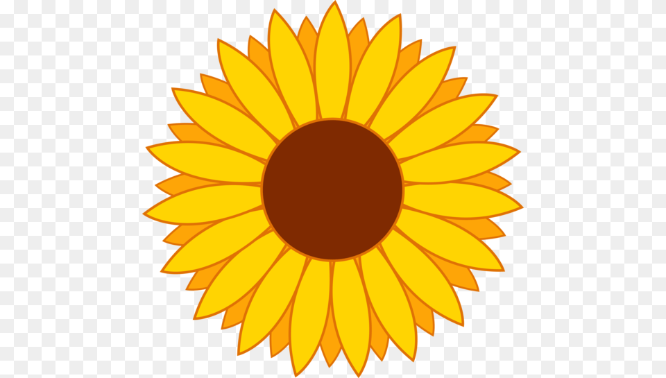 My Clip Art Of A Cute Yellow Sunflower Clipart, Daisy, Flower, Plant Free Png Download