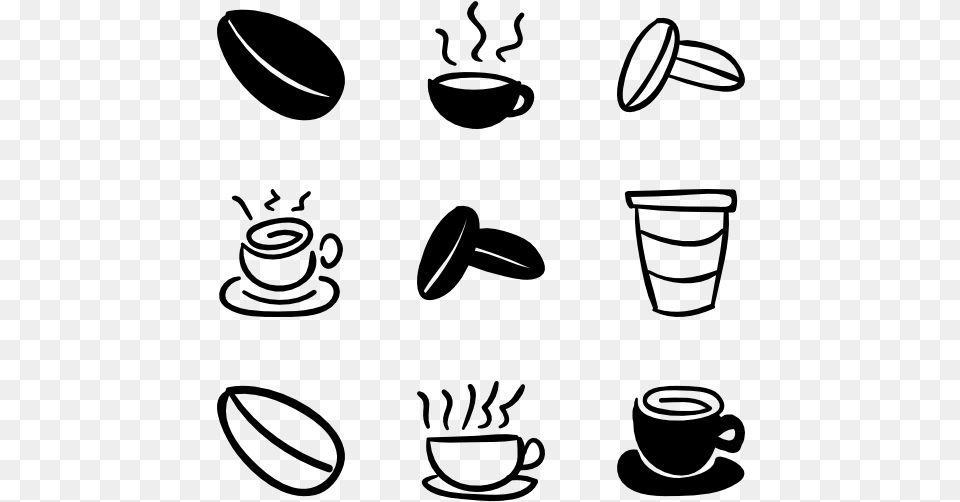 My Coffee, Gray Png Image