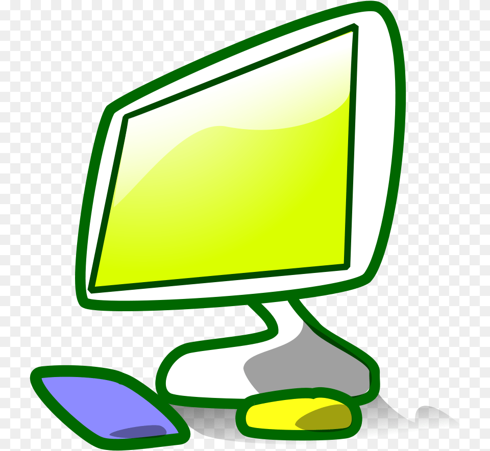My Computer Clipart, Electronics, Pc, Desktop, Blackboard Free Png