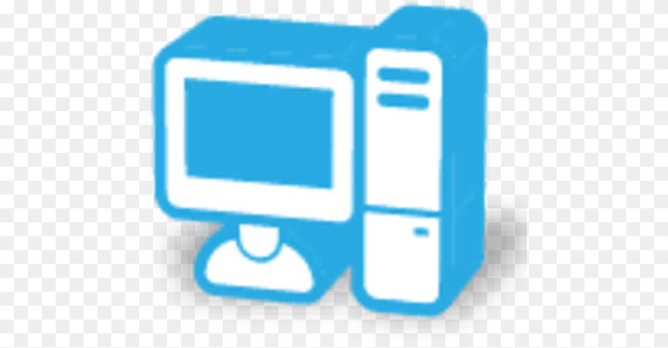 My Computer Icon Blue Computer Clipart, Electronics, Pc, Desktop, Computer Hardware Free Png