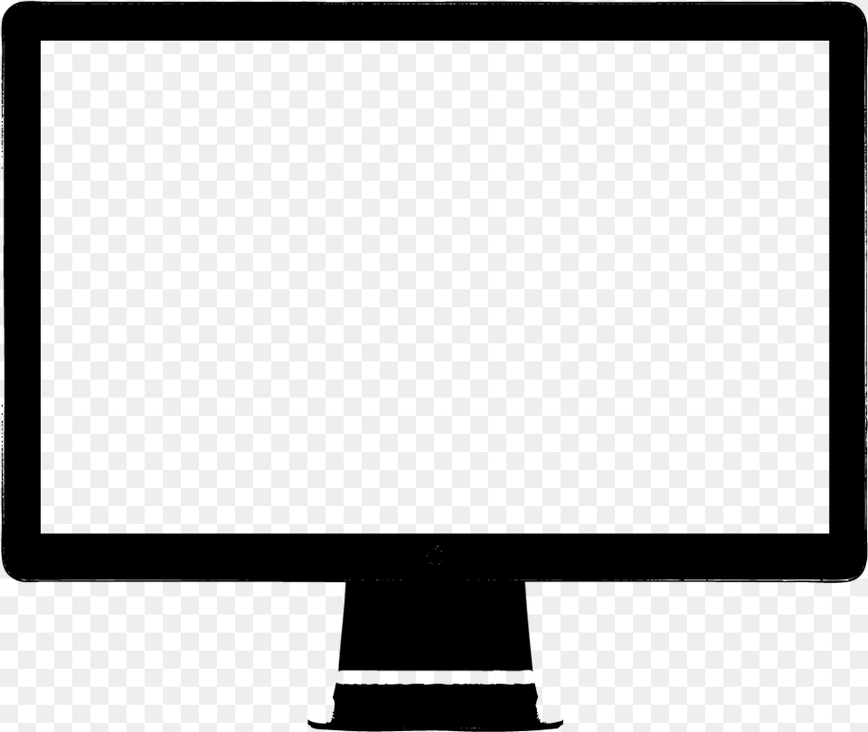 My Computer White Icon, Gray Free Transparent Png