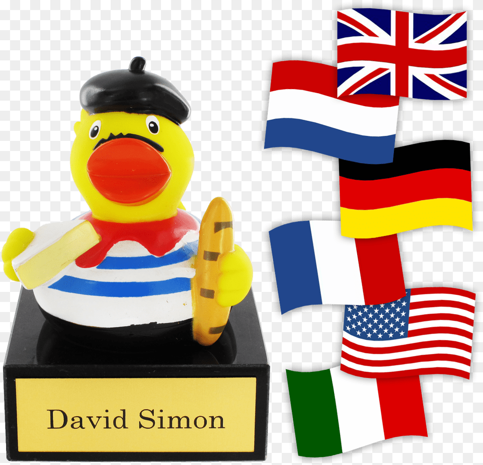 My Country Duck Flag, Toy Free Png