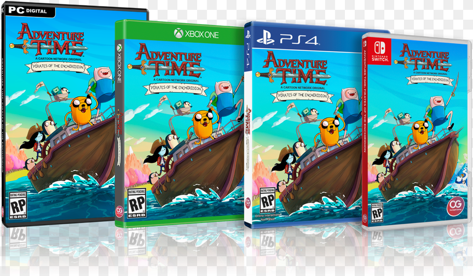 My Cover Art For Adventure Time Pirates Of The Enchiridion, Book, Publication, Comics, Boat Png