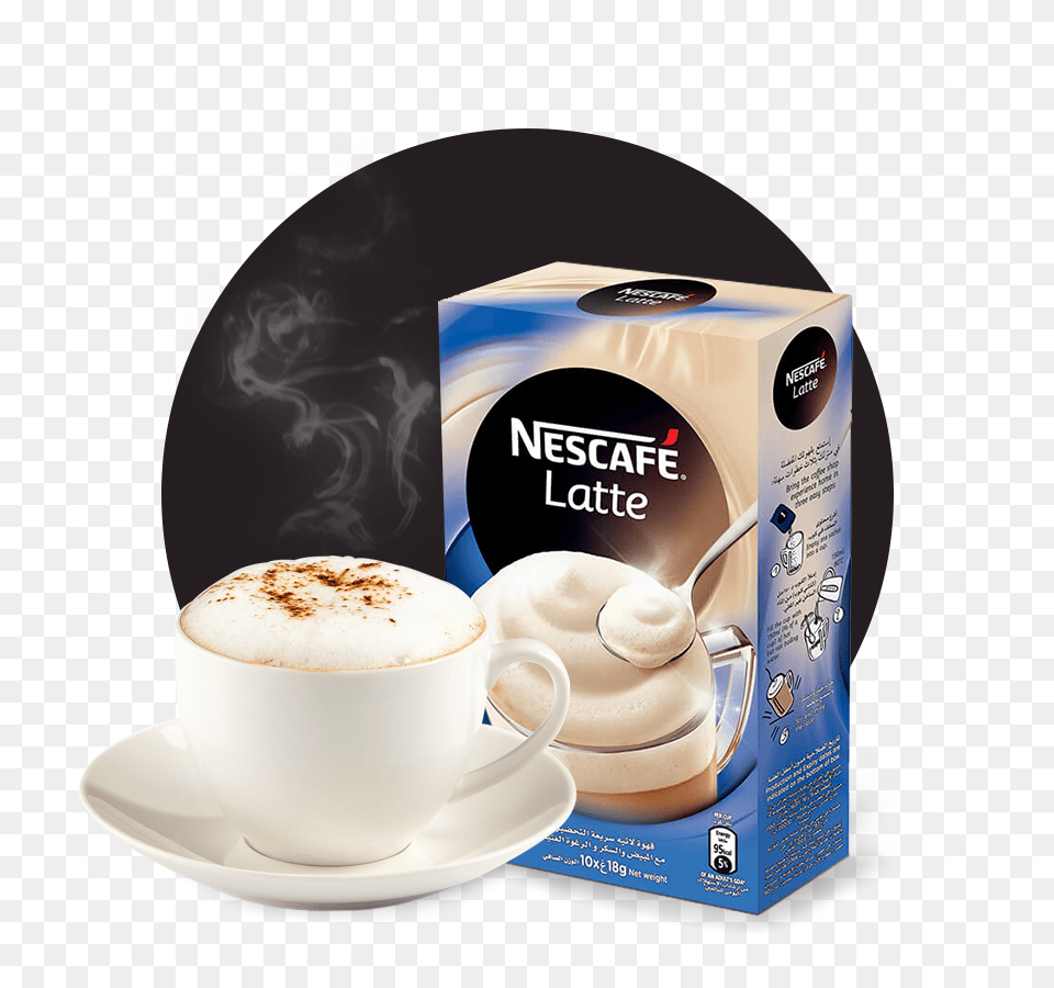 My Creamy Latte Coffee Mix, Cup, Saucer, Beverage, Coffee Cup Png Image