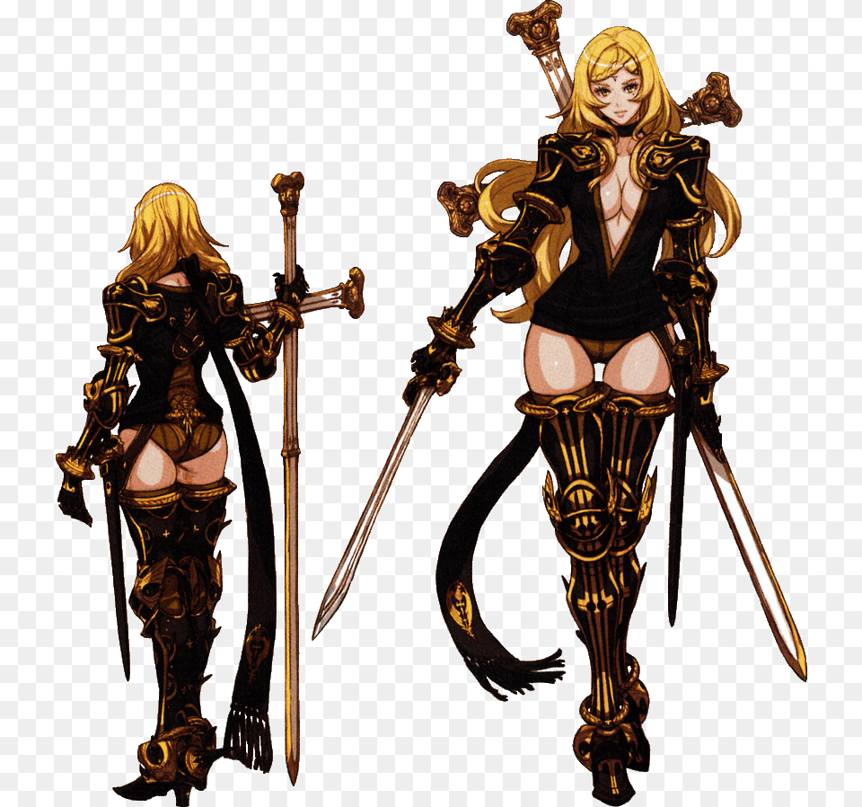 My Current Paladin In Pathfinder Five From Drakengard, Weapon, Sword, Adult, Person Png
