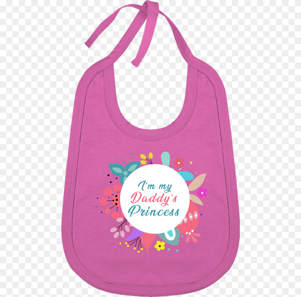 My Daddy39s Little Princessquot Cotton Baby Bib Bib, Accessories, Bag, Handbag, Person Png Image