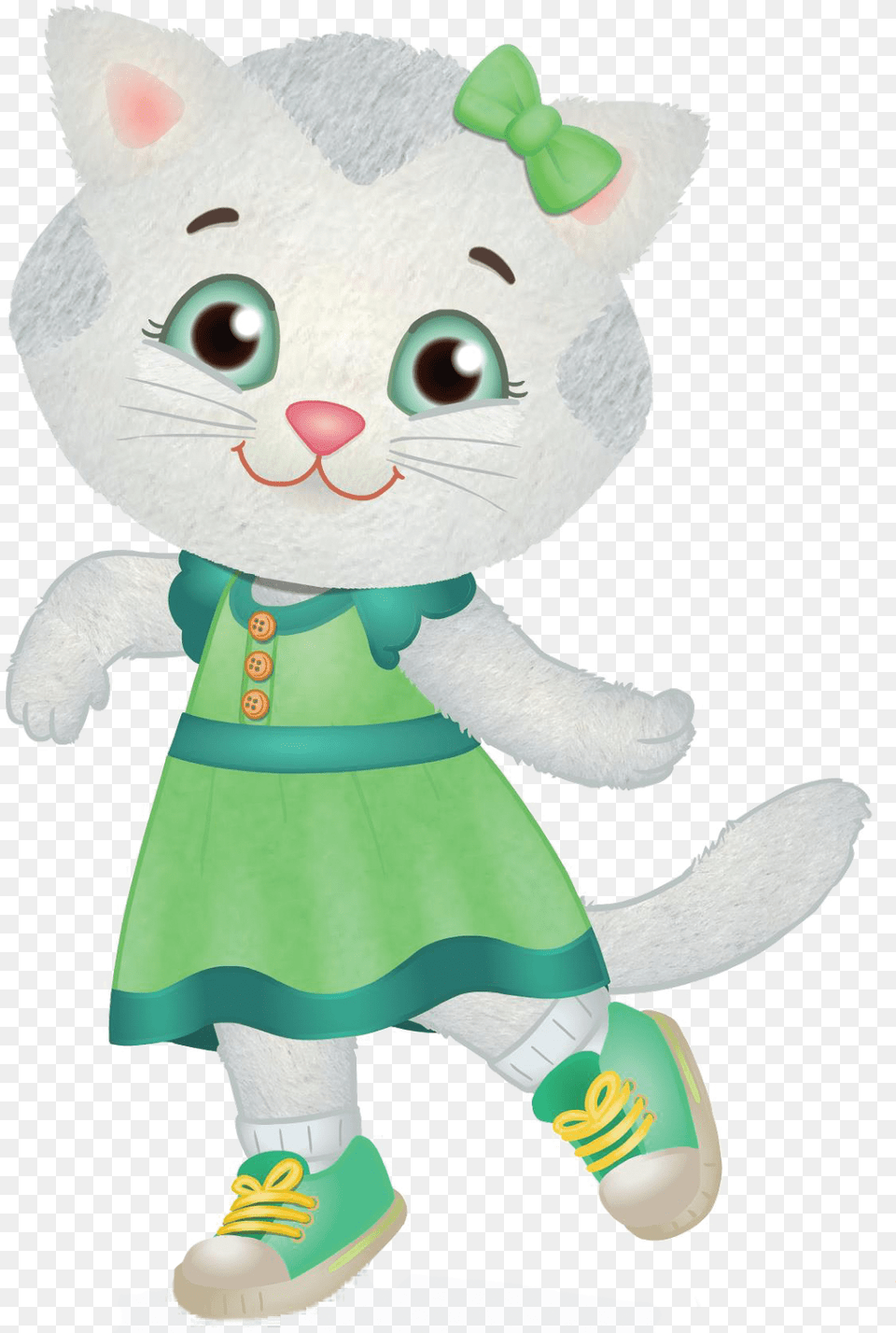 My Daughter Turned Three A Few Months Ago Daniel Tiger Katerina Mom, Mascot, Clothing, Shoe, Footwear Png