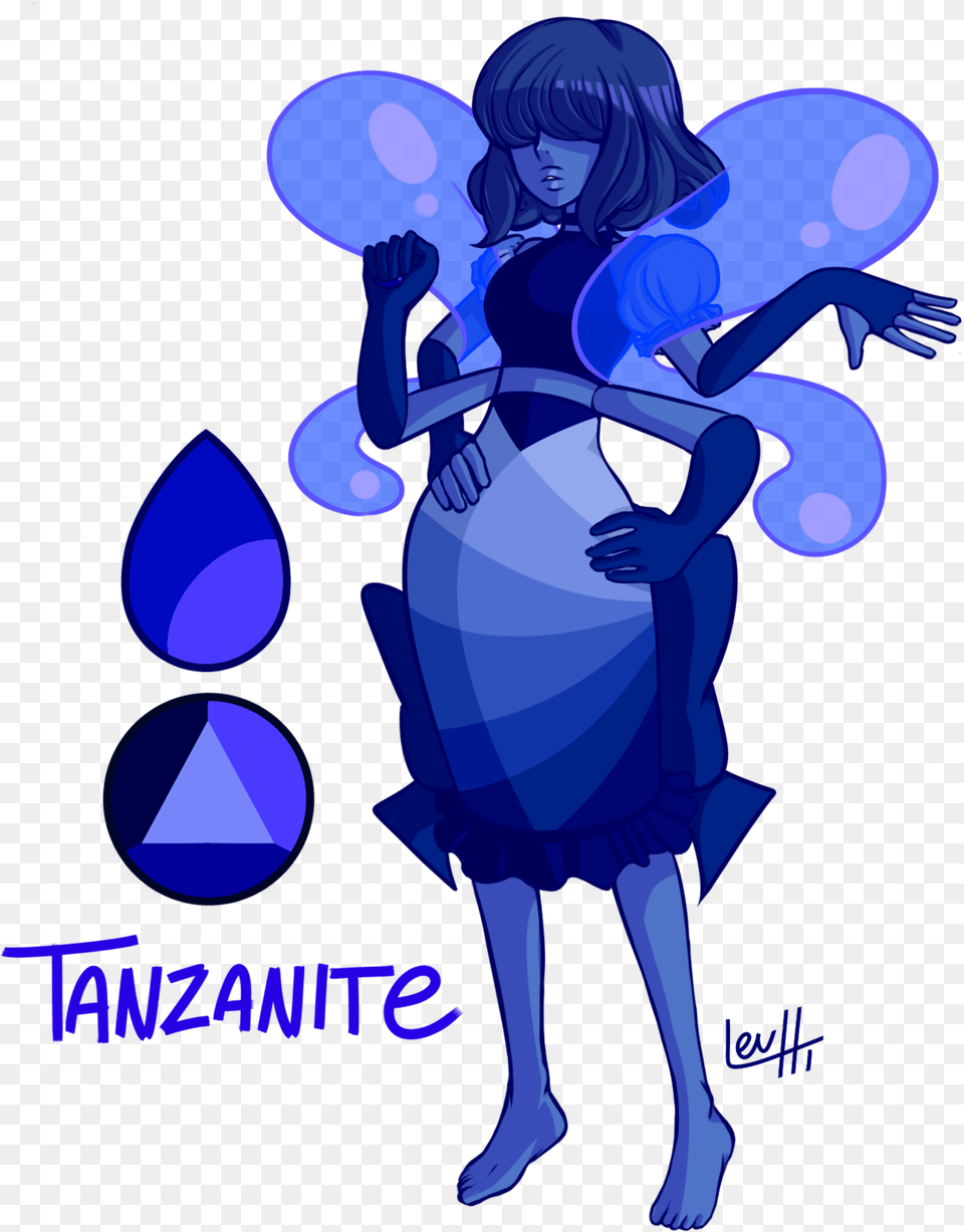 My Design For The Fusion Of Lapis And Sapphire Steven Universe Sapphire And Lapis Fusion, Art, Graphics, Adult, Person Free Transparent Png