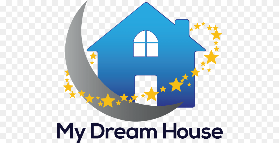 My Dream Home Logo, Symbol, Star Symbol, Person Png